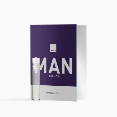 Пробник туалетной воды для мужчин Avon Man Fig Noir. 0,6 мл