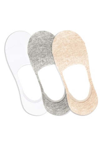 Носки-невидимки, три пары