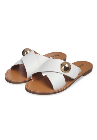 Босоножки Mira, цвет белый