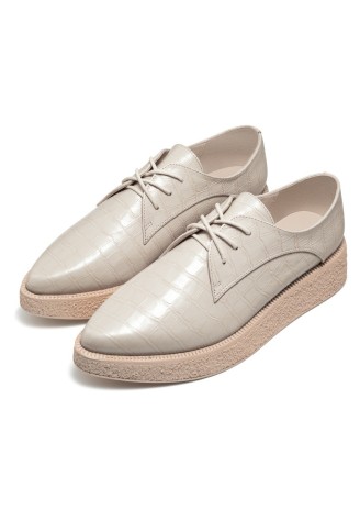 Полуботинки Premium, бежевые