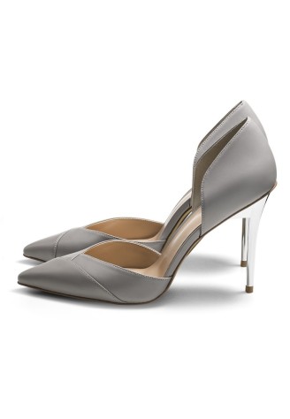 Туфли «Версаль», цвет светло-серый