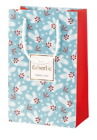 Подарочный пакет «Зимнее настроение», размер М