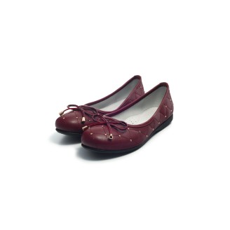 Балетки Elegance для девочек, бордовые