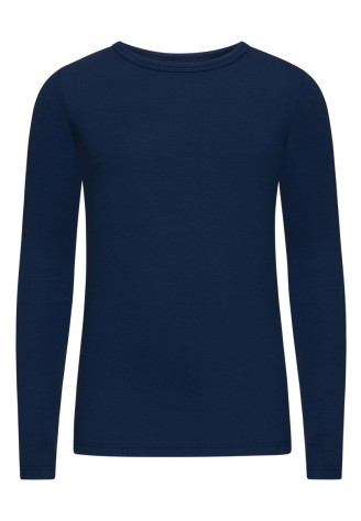 Термофутболка с длинными рукавами для мальчика, цвет синий