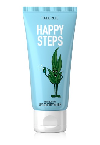 Крем для ног «Дезодорирующий» Happy Steps