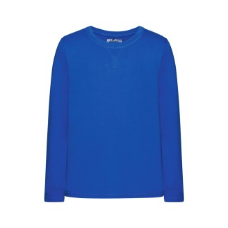 Трикотажная фуфайка с длинным рукавом для мальчика