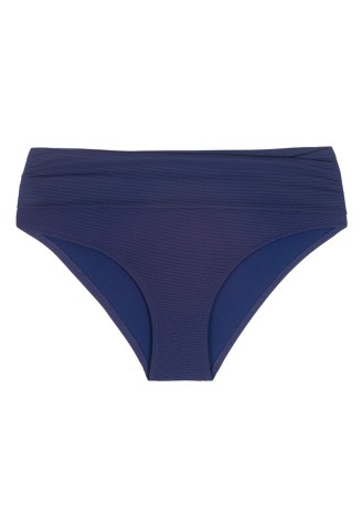 Плавки с завышенной талией темно-синие