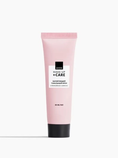 Матирующий тональный крем «Спокойное сияние» Make up + Care