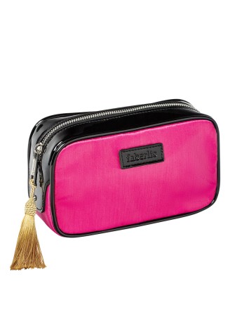 Косметичка-клатч, цвет розовый