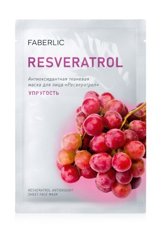 Антиоксидантная тканевая маска для лица «Упругость»