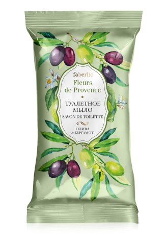 Туалетное мыло «Олива & бергамот»