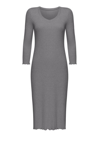 Ночная сорочка из рельефного трикотажа