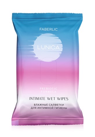 Влажные салфетки для интимной гигиены Lunica