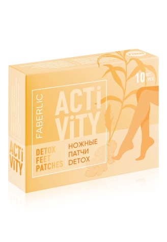 Ножные патчи Detox с имбирем