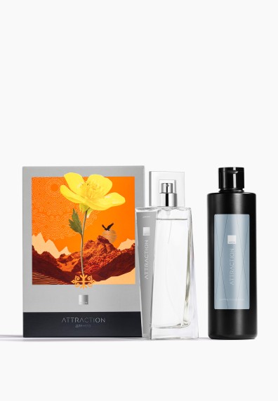 Подарочный набор для мужчин Avon Attraction