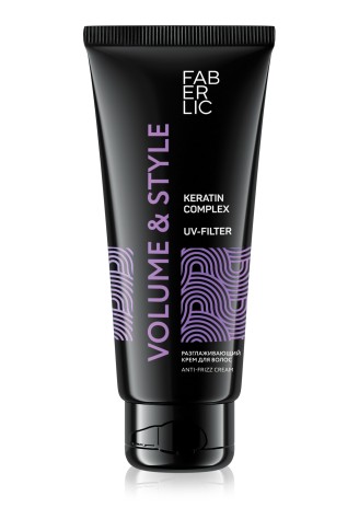 Разглаживающий крем для волос Volume & Style