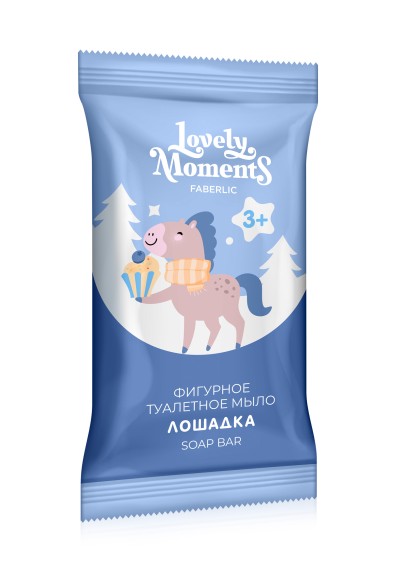 Фигурное туалетное мыло «Лошадка» Lovely Moments