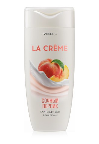 Крем-гель для душа «Сочный персик» La Crème