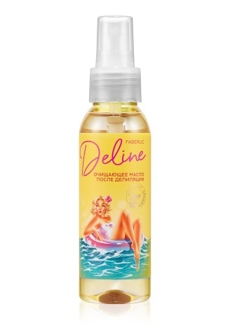 Очищающее масло после депиляции «Орхидея и масло мурумуру» Deline