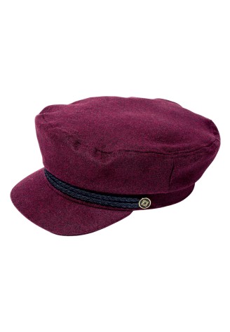 Кепи, цвет бордовый