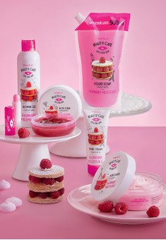 Питательный крем для рук «Малиновый мильфей» Beauty Cafe