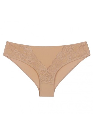 Трусы слипы «Элеганс», цвет телесный