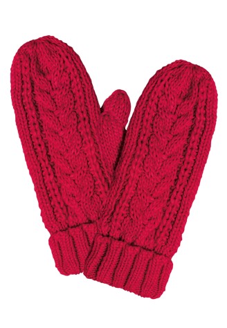Варежки красные