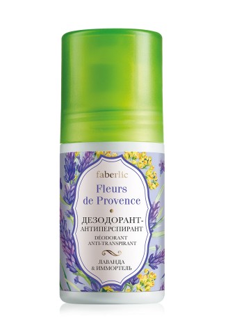 Дезодорант-антиперспирант «Лаванда & иммортель» Fleurs de Provence