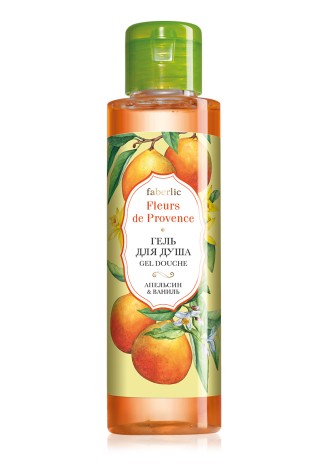 Гель для душа «Апельсин & ваниль» Fleurs de Provence