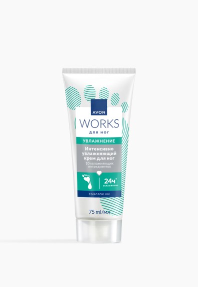 Интенсивно увлажняющий крем для ног Foot Works, 75 мл