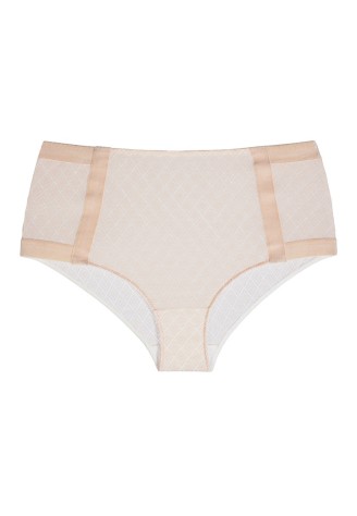 Трусы с завышенной талией «Орли» бежевые