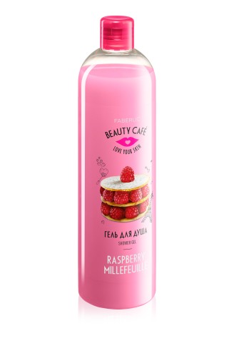 Гель для душа «Малиновый мильфей» Beauty Cafe