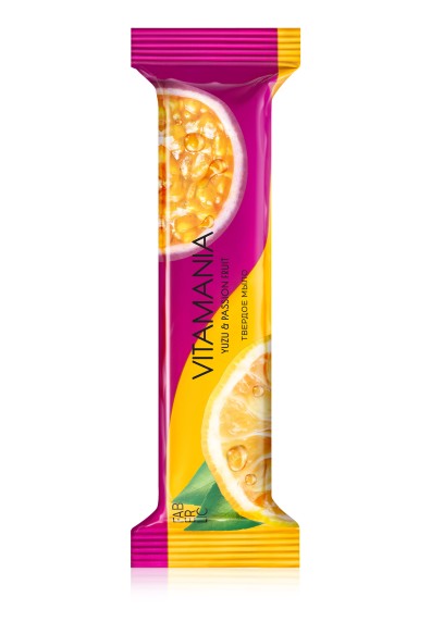 Твердое мыло в наборе "Юзу и маракуйя" Vitamania