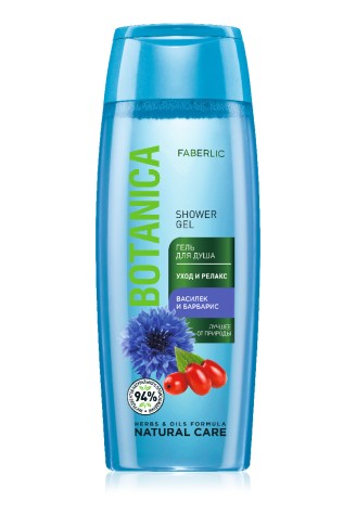 Гель для душа «Уход и релакс» Botanica
