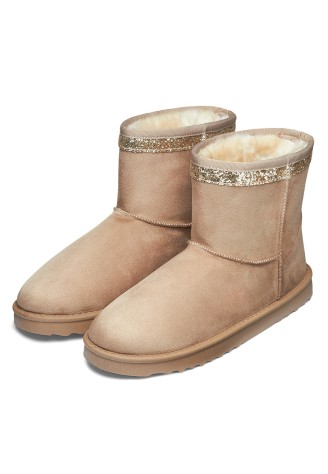 Угги Katherine, цвет бежевый