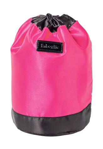 Косметичка-мешок, цвет розовый