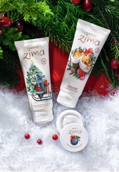 Согревающий крем для ног Zima