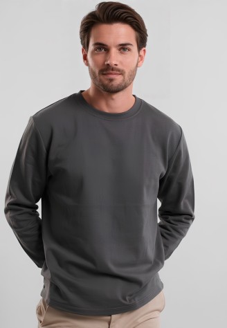 Мужской джемпер, цвет графит