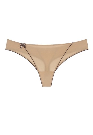 Трусы-стринги «Дива», цвет бежевый