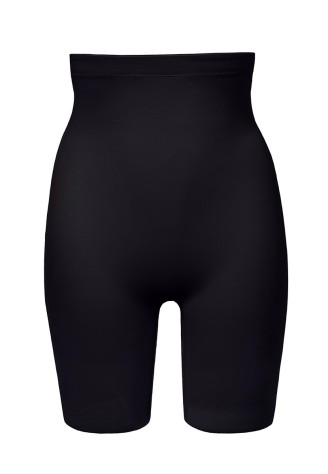 Шорты с завышенной талией черные