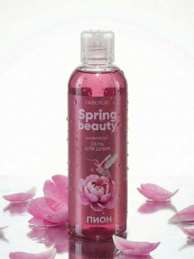 Гель для душа «Пион» Spring Beauty