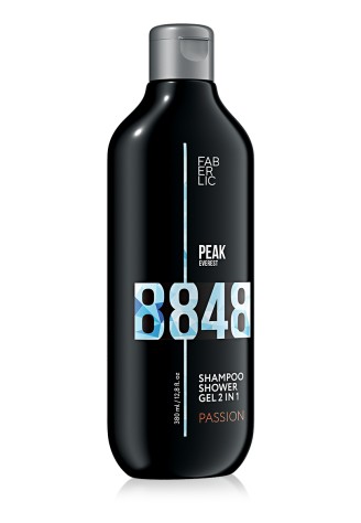 Шампунь-гель для душа 2 в 1 Passion для мужчин Peak