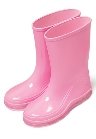 Резиновые сапоги для девочек Pinkie розовые