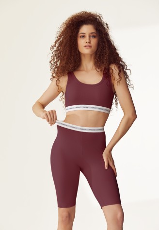 Бралетт, цвет марсала