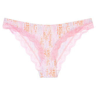 Трусы слипы CHANTILLE, цвет белый с принтом