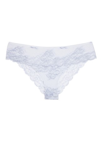 Трусы бразилиана «Ноктюрн» белые