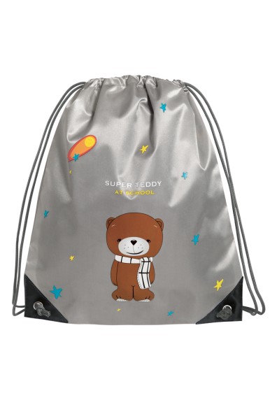 Мешок для обуви Teddy, цвет серый