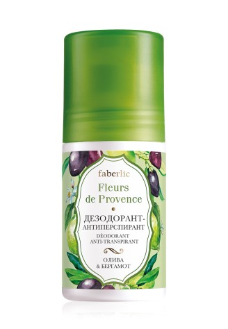 Дезодорант-антиперспирант «Олива & бергамот» Fleurs de Provence