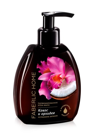 Парфюмированное крем-мыло для кухни «Кокос и орхидея»