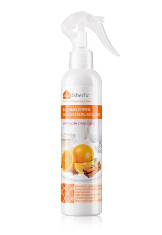 Водный спрей-освежитель воздуха «Апельсин с корицей»